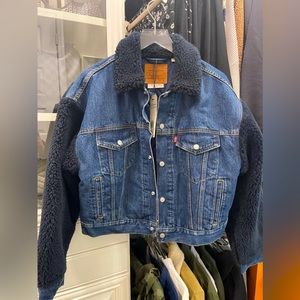 Levi’s Denim Jacket with Faux Fur Lining